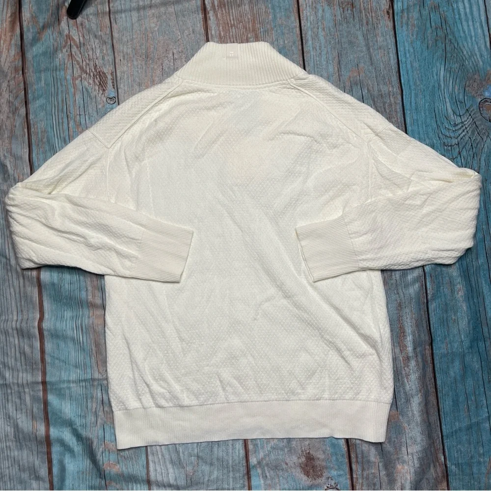 Tommy John Women's Sweater Lounge Henley - Picture 7 of 9